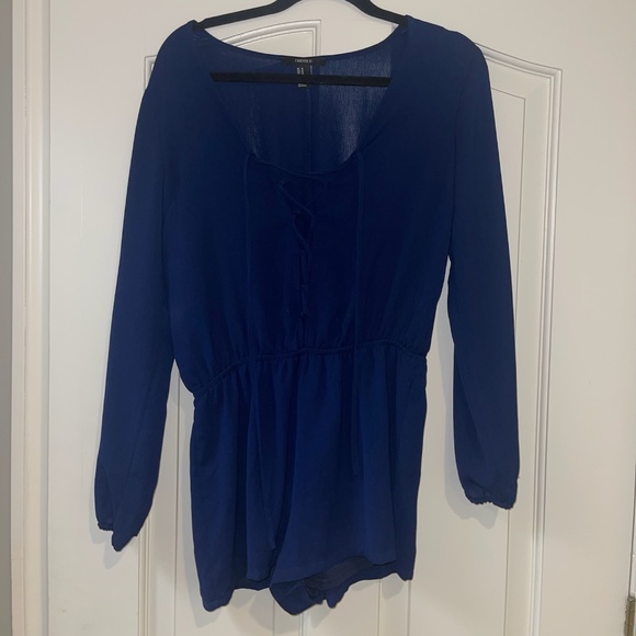 Forever 21 Pants - FOREVER 21 Romper- Dark Blue
